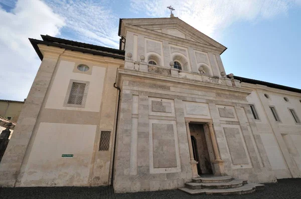 Trisulti Lazio Trisulti Charterhouse Klasztor Położony Gminie Collepardo Prowincji Frosinone — Zdjęcie stockowe