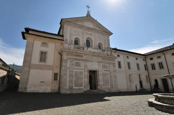 Trisulti Lazio Trisulti Charterhouse Frosinone Ilinin Collepardo Ilçesine Bağlı Bir — Stok fotoğraf