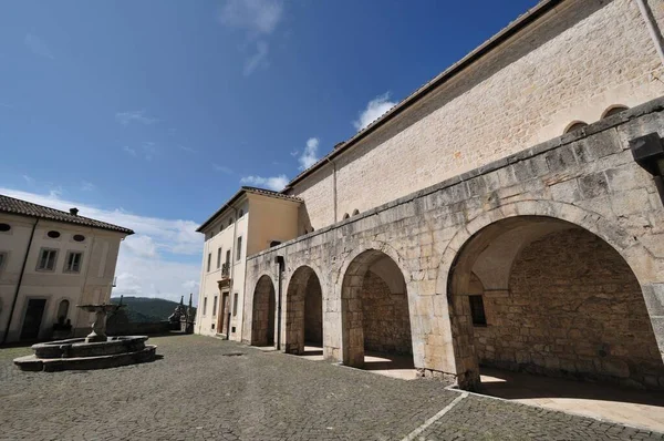 Trisulti Lazio Trisulti Charterhouse Monasterio Situado Municipio Collepardo Provincia Frosinone —  Fotos de Stock