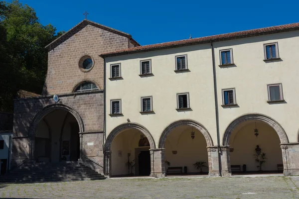 Roccamonfina Campania Santuário Madonna Dei Lattani Está Localizado Monte Dei — Fotografia de Stock