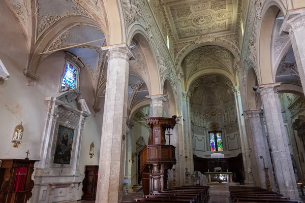 Пацентро Аквіла Абруццо Церква Марії Маджоре Вона Датується Xiii Століттям — стокове фото
