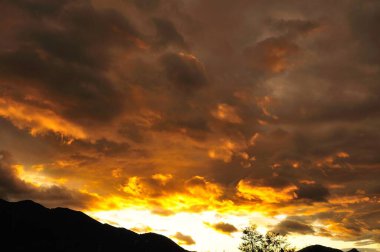 Molise 'de günbatımının muhteşem fotoğrafları