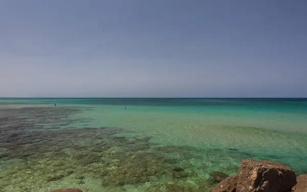 Ostuni Brindisi Puglia Fantástica Vista Las Aguas Claras Claras Las — Foto de Stock