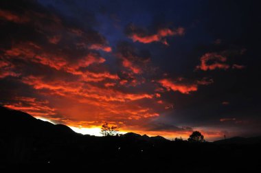 Molise 'de günbatımının muhteşem fotoğrafları