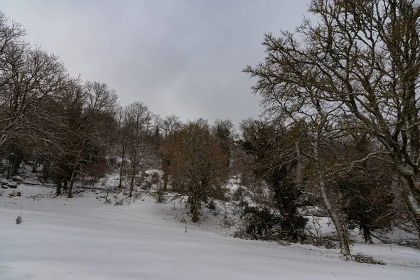 Molise Italy Spectacular Winter Panorama — Stock Photo, Image