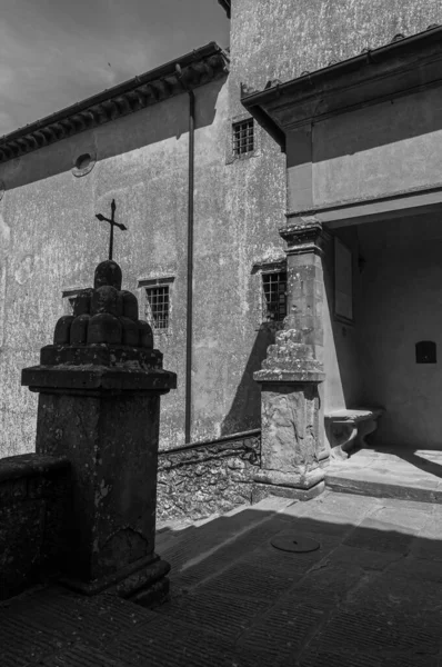 Vaglia Florenz Toskana Wallfahrtsort Monte Senario — Stockfoto