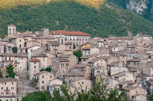 Scanno Aquila Abruzzo Scanno Een Gemeente Italiaanse Provincie Aquila Regio — Stockfoto