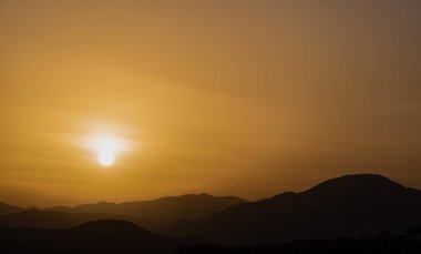 Molise 'de günbatımının muhteşem fotoğrafları