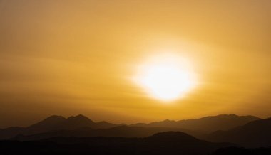 Molise 'de günbatımının muhteşem fotoğrafları