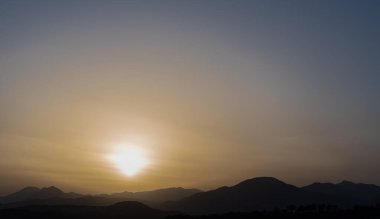 Molise 'de günbatımının muhteşem fotoğrafları