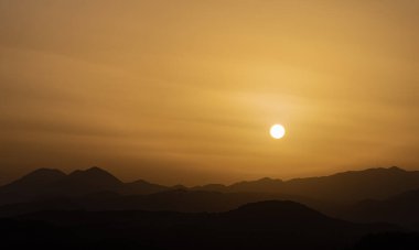 Molise 'de günbatımının muhteşem fotoğrafları