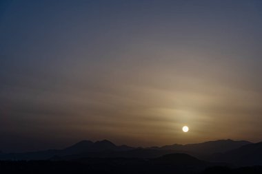 Molise 'de günbatımının muhteşem fotoğrafları