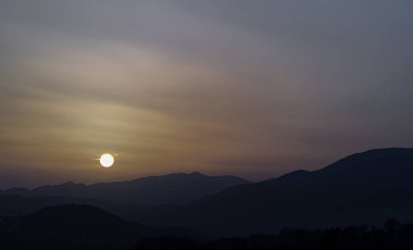 Molise 'de günbatımının muhteşem fotoğrafları