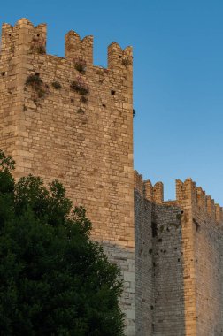 Prato, Toskana, İtalya. İmparatorun Kalesi. Görünüm 