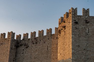 Prato, Toskana, İtalya. İmparatorun Kalesi. Görünüm 