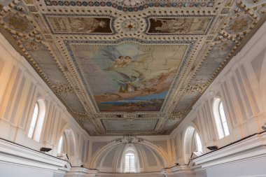 Teano, Campania, İtalya. Aziz Agostino Kilisesi. 