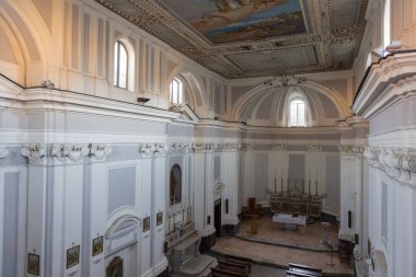 Teano, Campania, İtalya. Aziz Agostino Kilisesi. 