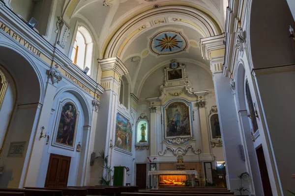 Teano, Campania, İtalya. Santa Reparata Kilisesi. Görünüm 