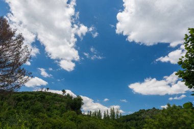 Campania Felix, İtalya. Güney İtalya 'nın en güzel yerlerinden birinin muhteşem manzarası. Adı da antik Romalılar olan Campania Felix..