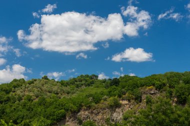 Campania Felix, İtalya. Güney İtalya 'nın en güzel yerlerinden birinin muhteşem manzarası. Adı da antik Romalılar olan Campania Felix..