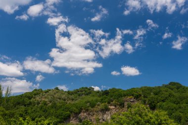 Campania Felix, İtalya. Güney İtalya 'nın en güzel yerlerinden birinin muhteşem manzarası. Adı da antik Romalılar olan Campania Felix..