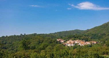 Campania Felix, İtalya. Güney İtalya 'nın en güzel yerlerinden birinin muhteşem manzarası. Adı da antik Romalılar olan Campania Felix..