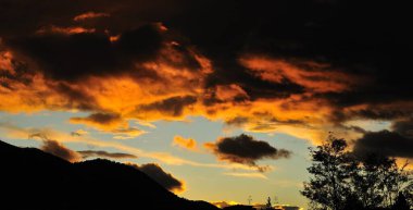 Molise 'de günbatımının muhteşem fotoğrafları