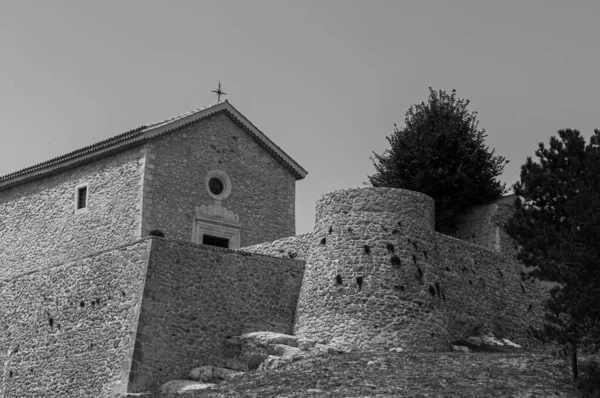 Letino Campania Itália Santuário Santa Maria Del Castello — Fotografia de Stock