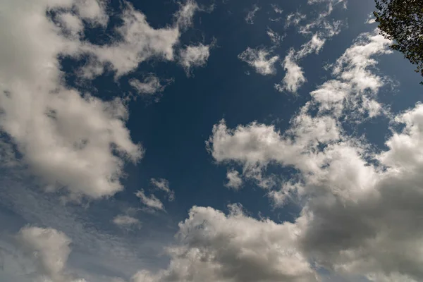 Clouds Sky Wonderful Spectacle Sky Full Clouds Depth Three Dimensionality — Stock Photo, Image