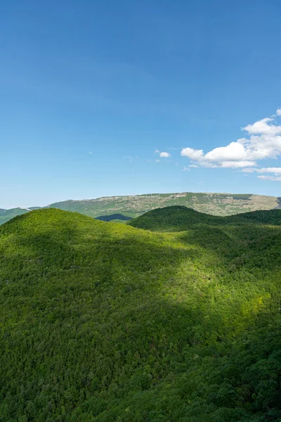 Les Abruzzes Magnifiques Vues Printanières Sur Une Des Belles Régions — Photo