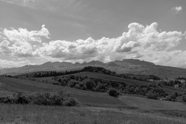 Borrello, Chieti, Abruzzo. Panorama. Borrello, İtalya 'nın Abruzzo eyaletinde yer alan bir şehirdir. Ayrıca Medio Sangro dağ topluluğunun bir parçasıdır..