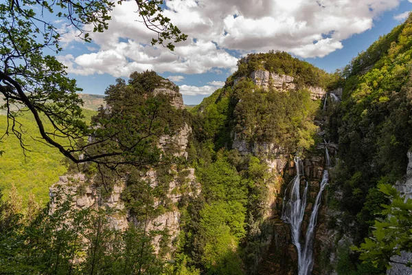 Борелло Кьети Абруццо Региональный Природный Заповедник Wwf Oasis Cascate Del — стоковое фото