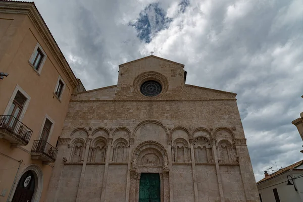 Von Beträchtlichem Architektonischem Interesse Ist Die Kathedrale Apulischen Romanischen Stil — Stockfoto