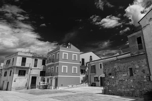 Termoli Einblicke Die Altstadt Termoli Ist Eine Italienische Stadt Mit — Stockfoto