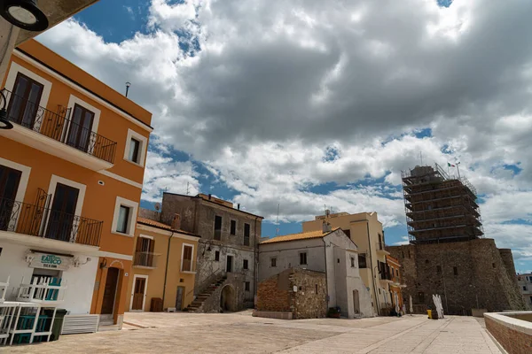 Termoli Eski Kasabadan Bir Kesit Termoli Talya Nın Molise Eyaletinde — Stok fotoğraf