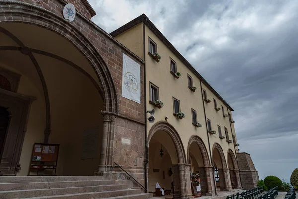 Roccamonfina Campanie Sanctuaire Vierge Des Lattani Est Situé Sur Monte — Photo