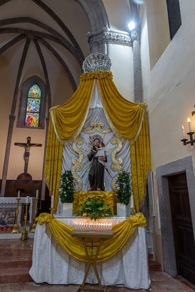 Roccamonfina Kampanien Wallfahrtsort Der Madonna Dei Lattani Liegt Auf Dem — Stockfoto