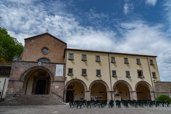 Roccamonfina Campanie Sanctuaire Vierge Des Lattani Est Situé Sur Monte — Photo