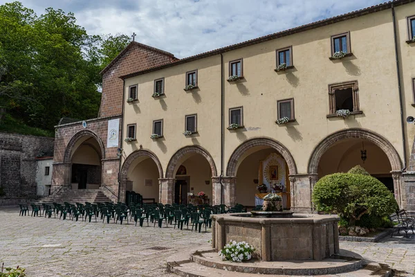 Roccamonfina Campania Sanctuary Madonna Dei Lattani Located Monte Dei Lattani — Stock Photo, Image