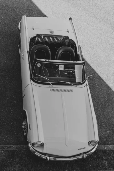 Clásico Producción Automóviles Británicos Spitfire Una Araña Producida Por Triumph —  Fotos de Stock
