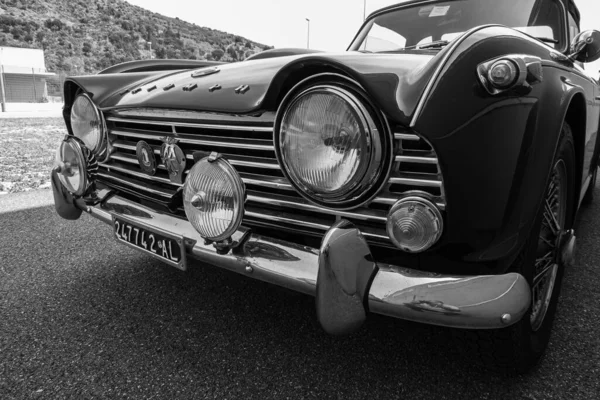 Tr4 Triumph Roadster Est Une Voiture Tourisme Produite Par Triumph — Photo