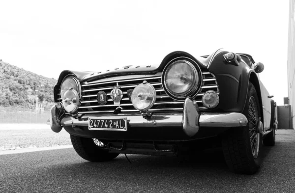 Tr4 Triumph Roadster Легковий Автомобіль Випускався Компанією Triumph 1961 1965 — стокове фото