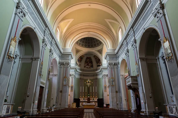 Fucecchio Collegiale Kerk Van San Giovanni Battista Vernoemd Naar San — Stockfoto