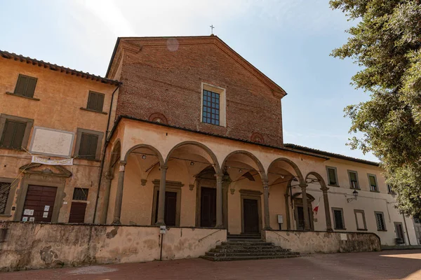 Abadía San Salvatore Encuentra Parte Superior Fucecchio Diócesis San Miniato — Foto de Stock