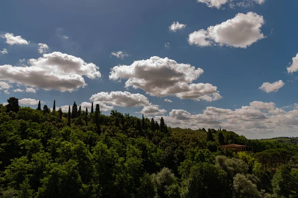Toscana Una Regione Dell Italia Centrale Territorio Della Regione Vario — Foto Stock