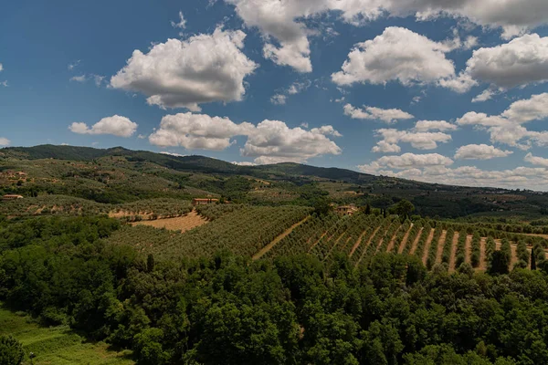 Toscana Uma Região Centro Itália Território Região Variado Inclui Apeninos — Fotografia de Stock