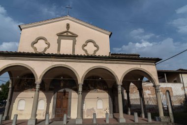 17. yüzyılın başlarında inşa edilmiş. 16. yüzyılın ortalarında bir kilise ve manastır inşa edildi ve bu manastır 17. yüzyılın ortalarında Fransisken oldu..