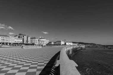 Mascagni Terası Livorno 'nun en zarif ve çağrıştıran yerlerinden biridir ve Viale Italia' nın kıyısındaki deniz kenarında yer almaktadır..