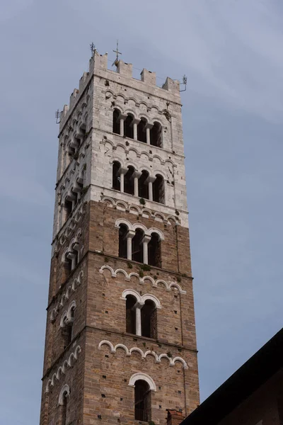 Cathedral San Martino Main Catholic Place Worship City Lucca According — Stock Photo, Image