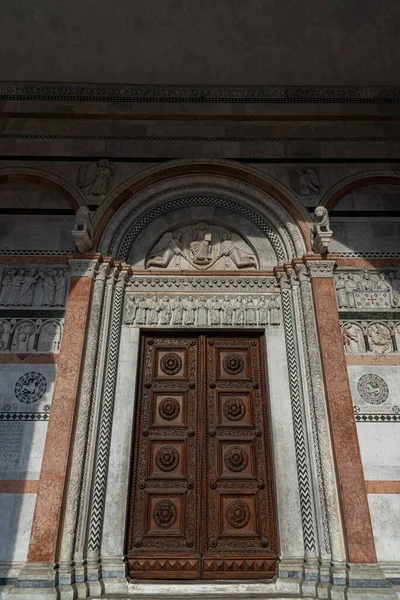 Catedral San Martino Principal Lugar Culto Católico Ciudad Lucca Según — Foto de Stock